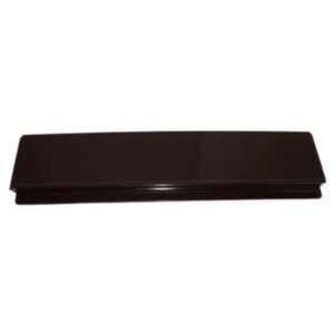 Letter Plate 76x305mm Burgundy (Per EACH)