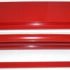 Letter Plate 76x305mm Red (Per EACH)