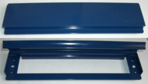 Letter Plate 76x305mm Dark Blue (Per EACH)