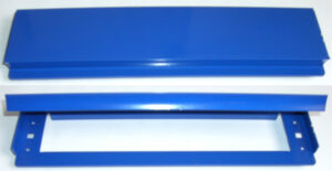 Letter Plate 76x305mm Mid Blue (Per EACH)