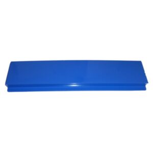 Letter Plate 76x305mm Mid Blue (Per EACH)