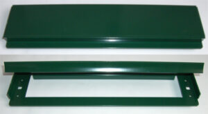Letter Plate 76x305mm Dark Green (Per EACH)