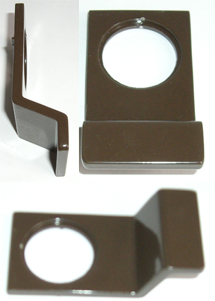 Cylinder Pull Round 80x41mm Brown (Per EACH)