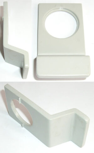 Cylinder Pull Round 80x41mm Grey (Per EACH)