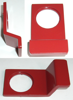 Cylinder Pull Round 80x41mm Hewi Ruby Red (Per EACH)