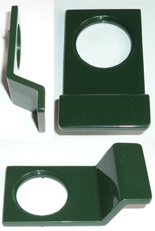 Cylinder Pull Round 80x41mm Dark Green (Per EACH)