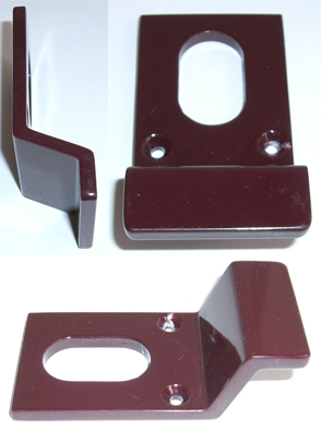 Cylinder Pull Oval 80x41mm Hewi Burgundy (Per EACH)