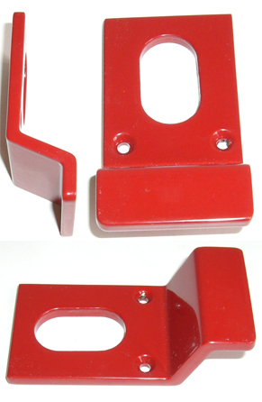 Cylinder Pull Oval 80x41mm Hewi Ruby Red (Per EACH)