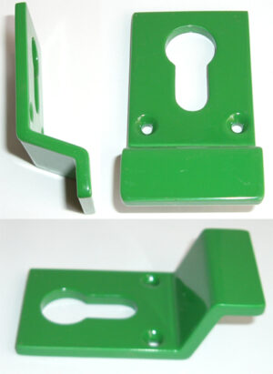 Cylinder Pull Euro 80x41mm Light Green (Per EACH)