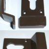 Cylinder Pull Euro 80x41mm Brown (Per EACH)