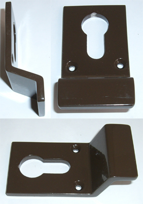 Cylinder Pull Euro 80x41mm Brown (Per EACH)