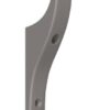 Gower Hat & Coat Hook Mid Grey 120mm (Per EACH)