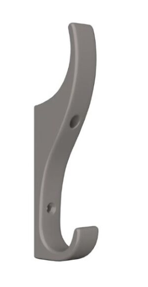 Gower Hat & Coat Hook Mid Grey 120mm (Per EACH)