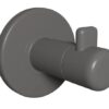 Gower Robe Hook Dark Grey (Per EACH)