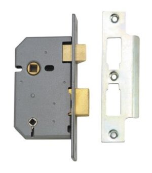 UNION J2226-SC-3.00 Bathroom Mortice Lock 57cc [5] 57/77mm SC (Per EACH)