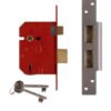 UNION J2234E-SC-3.00 5L Mortice Sashlock BS 80mm SC 20mm Throw (Per EACH)
