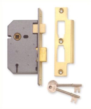 UNION J2277-PL-2.50 3L Mortice Sashlock 2.1/2 Pl (Per EACH)