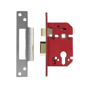 UNION JL22EUS-SS-3.0 Strongbolt Euro Cylinder M/Sashlock Case 81mm SS (Per EACH)
