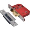 UNION J22WCS-SS-2.5 Strongbolt Bathroom Lock 57cc [5] 45/68mm SS (Per EACH)