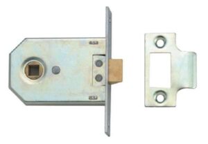 UNION J2642-CH-2.50 Mortice Latch Flat 2.1/2 Chrome (Per EACH)