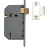 UNION J2657-SC-3.00 Mortice Latch 76mm Satin Chrome (Per EACH)