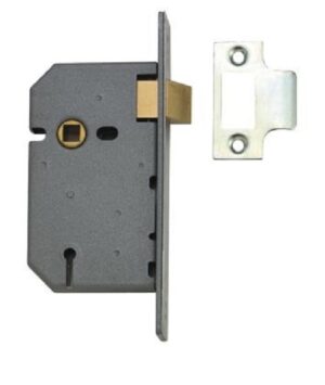UNION J2657-SC-3.00 Mortice Latch 76mm Satin Chrome (Per EACH)
