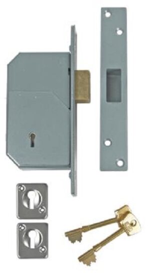 UNION B-3G110-SC-73 5 Det Mortice Deadlock 73mm SC (Per EACH)