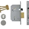 UNION B-3K74E-SC-67 5 Lev Mortice Sashlock 67mm Sat 20mm Throw (Per EACH)