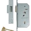 UNION B-3R35-SC-80-LH 5 Detainer Mortice Deadlatch Left Hand 80mm SC (Per EACH)