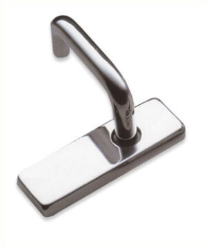 WEBB LLOYD +01/23/64.APA Sutton Lever Latch 10mm Polished Aluminium (Per SET)