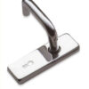 WEBB LLOYD +01/23/65.APA Sutton Lever Lock 10mm Polished Aluminium (Per SET)