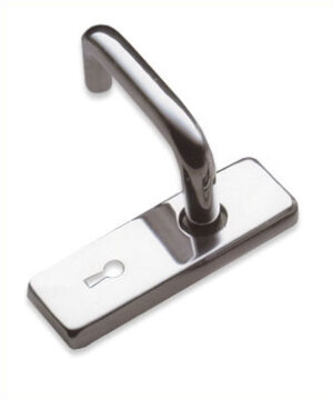 WEBB LLOYD +01/23/65.APA Sutton Lever Lock 10mm Polished Aluminium (Per SET)