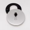 WEBB LLOYD +06/001.APA Sutton Escutcheon Key (50x5) Polished Aluminium (Per PAIR)