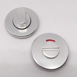 WEBB LLOYD +06.004+5.APA Sutton Thumb Turn Release/Indicator [5] Polished Aluminium (Per SET)