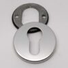 WEBB LLOYD +08/003PAA Irving Escutcheon Euro (50x5) Polished Aluminium (Per PAIR)