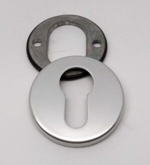 WEBB LLOYD +08/003PAA Irving Escutcheon Euro (50x5) Polished Aluminium (Per PAIR)