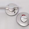 WEBB LLOYD +09.100+07.005P Accesible Thumbturn Release/Indicator 50x10mm [5] Polished Aluminium (Per SET)