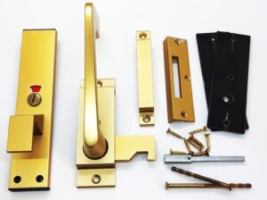 UNION J37651L-AG Indicator Bolt (Facility) Left Hand A/Gold (EACH)