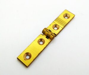 BH021501 Desk Hinge 12x76mm SC Brass (Per HINGE)