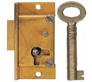 Showcase Lock Cut 1 Lever Left Hand 2 Key (Per EACH)