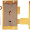 Wardrobe Lock Cut 3.1/2 Right Hand 2 Key (Per EACH)