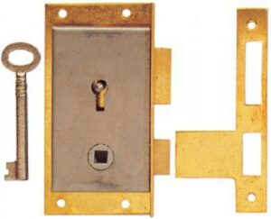 Wardrobe Lock Cut 3.1/2 Right Hand 2 Key (Per EACH)