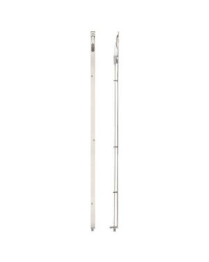 ZOO HARDWARE ZAS09SS Lever Flush Bolt 914x20mm Sq SSS (Per EACH)