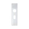 ZOO HARDWARE ZAA1OPSA Oval Cover Plates For Zaa Lever SAA (Per PAIR)