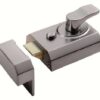 Rim Nightlatch Double Locking 60mm Case Only Satin Chrome (Per EACH)