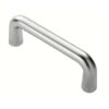 Pull Handle Bolt Through Fix 22x450mm Aluminium (Per EACH)