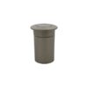 Dust Excluding Socket (13mm Bolt) Satin Chrome (Per EACH)