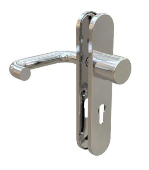 Futura Lever On Plate Euro SSS (Per PAIR)