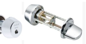 Finnish Round Cylinder And Turn Satin Chrome (Per EACH)