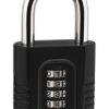 ABUS Padlock Combination 5-Wheel 65mm Black (Per EACH)